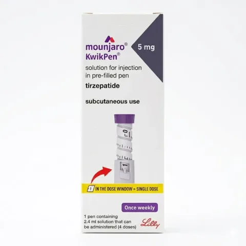 Пачка Mounjaro KwikPen 5 мг
