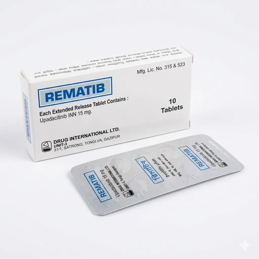 Rematib — Upadacitinib 15 mg, 10 product-page.units_short, Drug International Limited