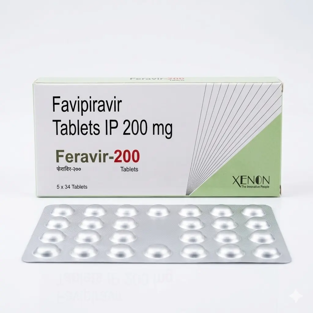 Feravir-200 — Favipiravir 200 mg, 170 product-page.units_short, Xenon Pharma