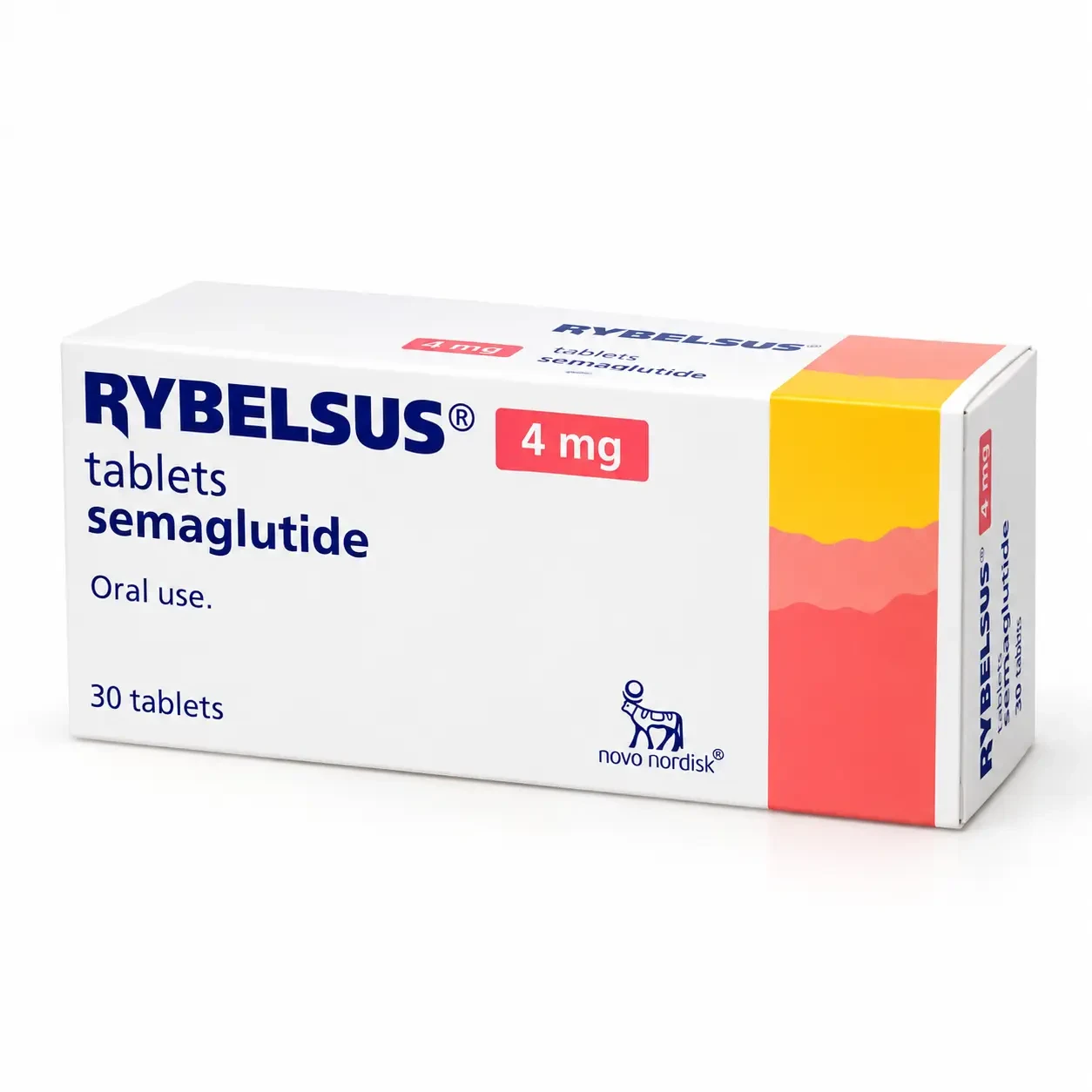Рибелсус 4 (Rybelsus 4) — Семаглутид 4 mg, 30 шт, Novo Nordisk