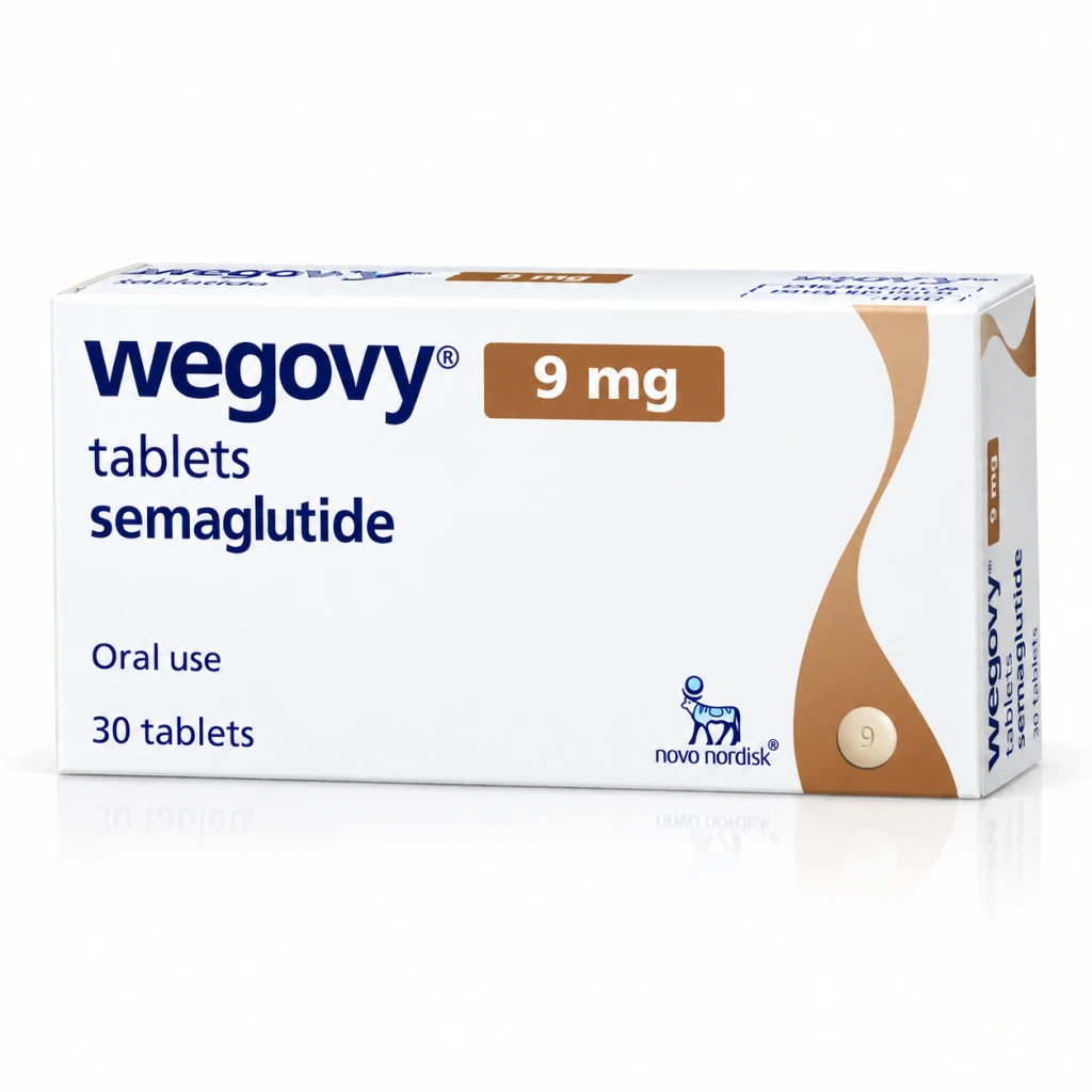 Вегови 9 (Wegovy 9) — Семаглутид 9 мг, 30 шт, Novo Nordisk