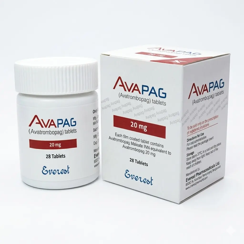 Avapag — Avatrombopag 20 mg, 28 product-page.units_short, Everest