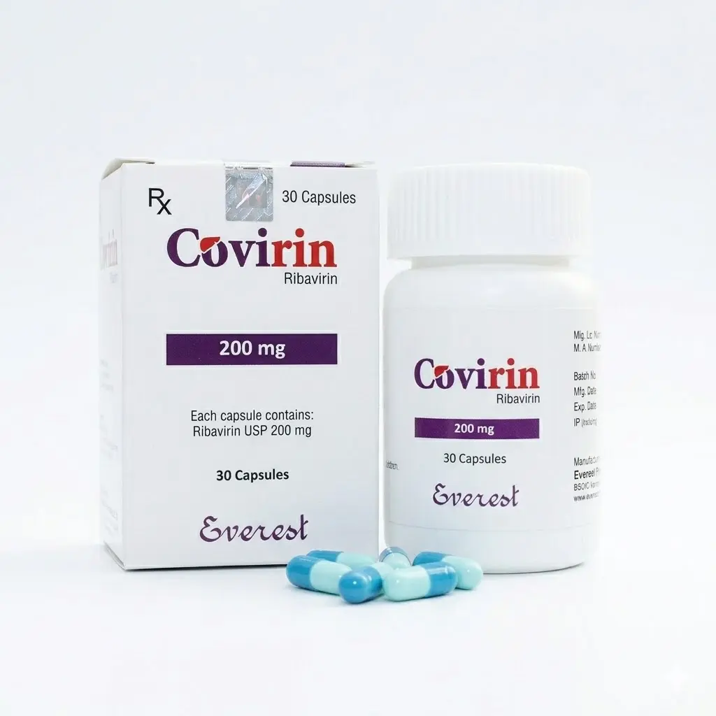 Covirin — Ribavirin 200 mg, 30 product-page.units_short, Everest