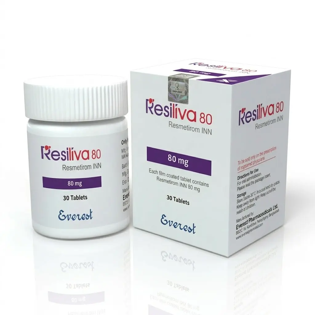Resiliva 80 — Resmetirom 80 mg, 30 product-page.units_short, Everest