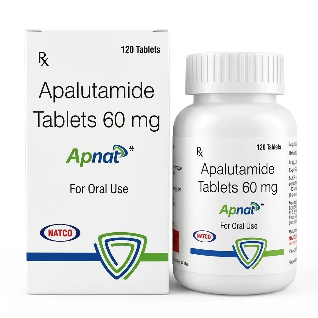 Apnat — Apalutamide 60 mg, 120 product-page.units_short, Natco