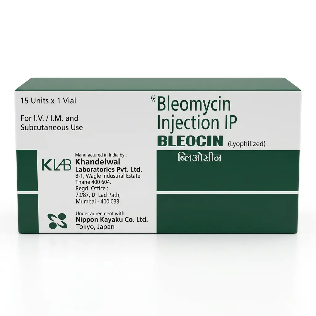 Bleocin — Bleomycin 15 mg, 1 product-page.units_short, Khandelwal