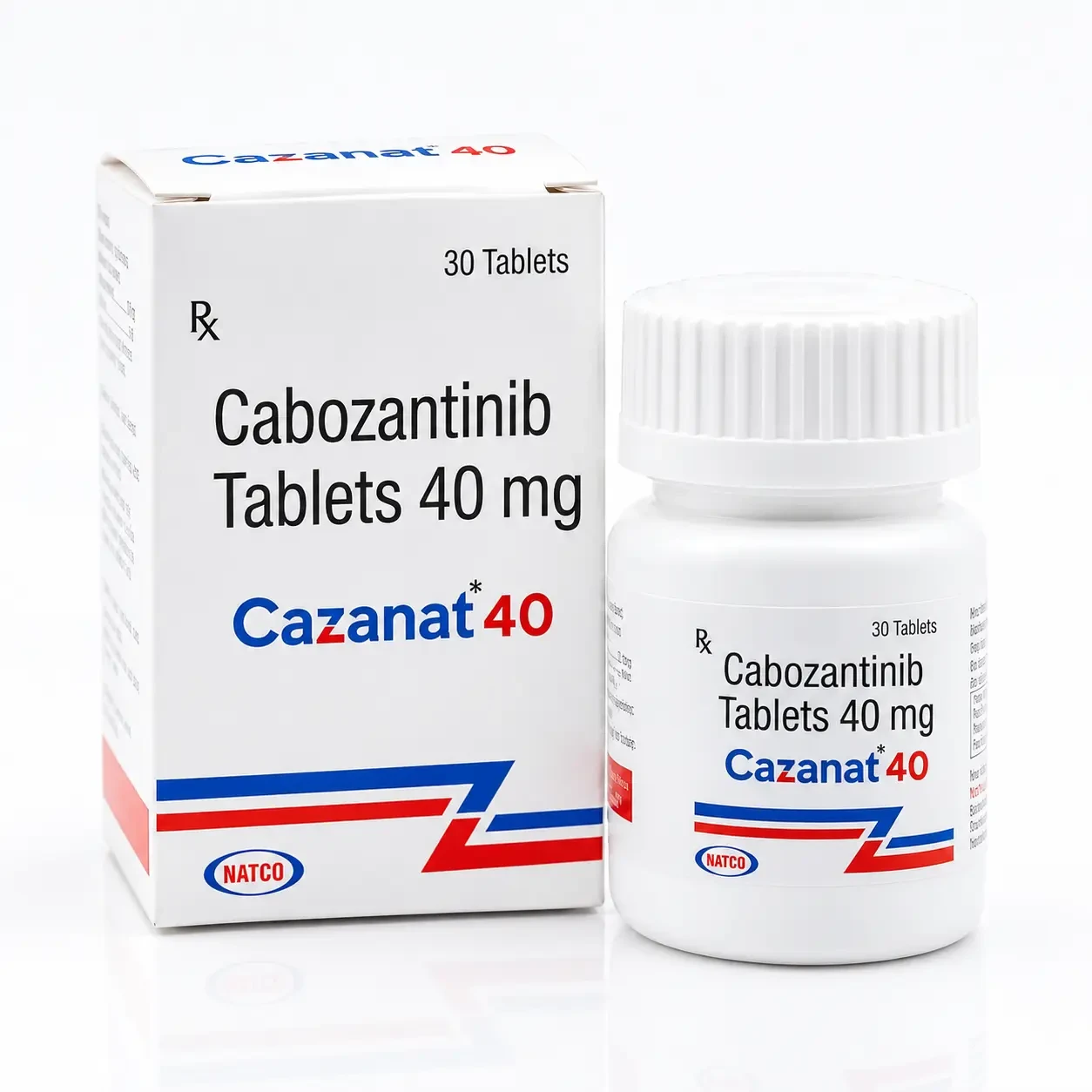 Казанат 40 (Cazanat 40) — Кабозантиниб 40 mg, 30 шт, Natco