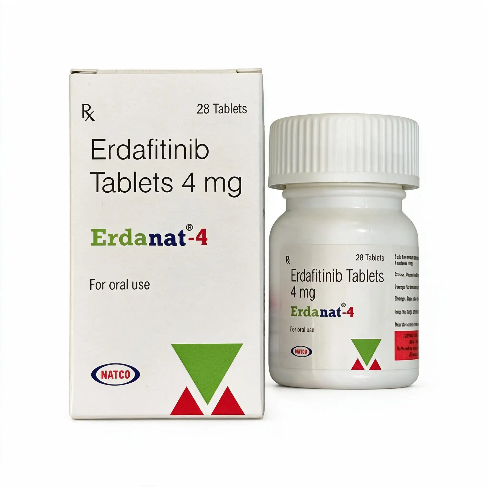 Erdanat 4 — Erdafitinib 4 mg, 28 шт, Natco