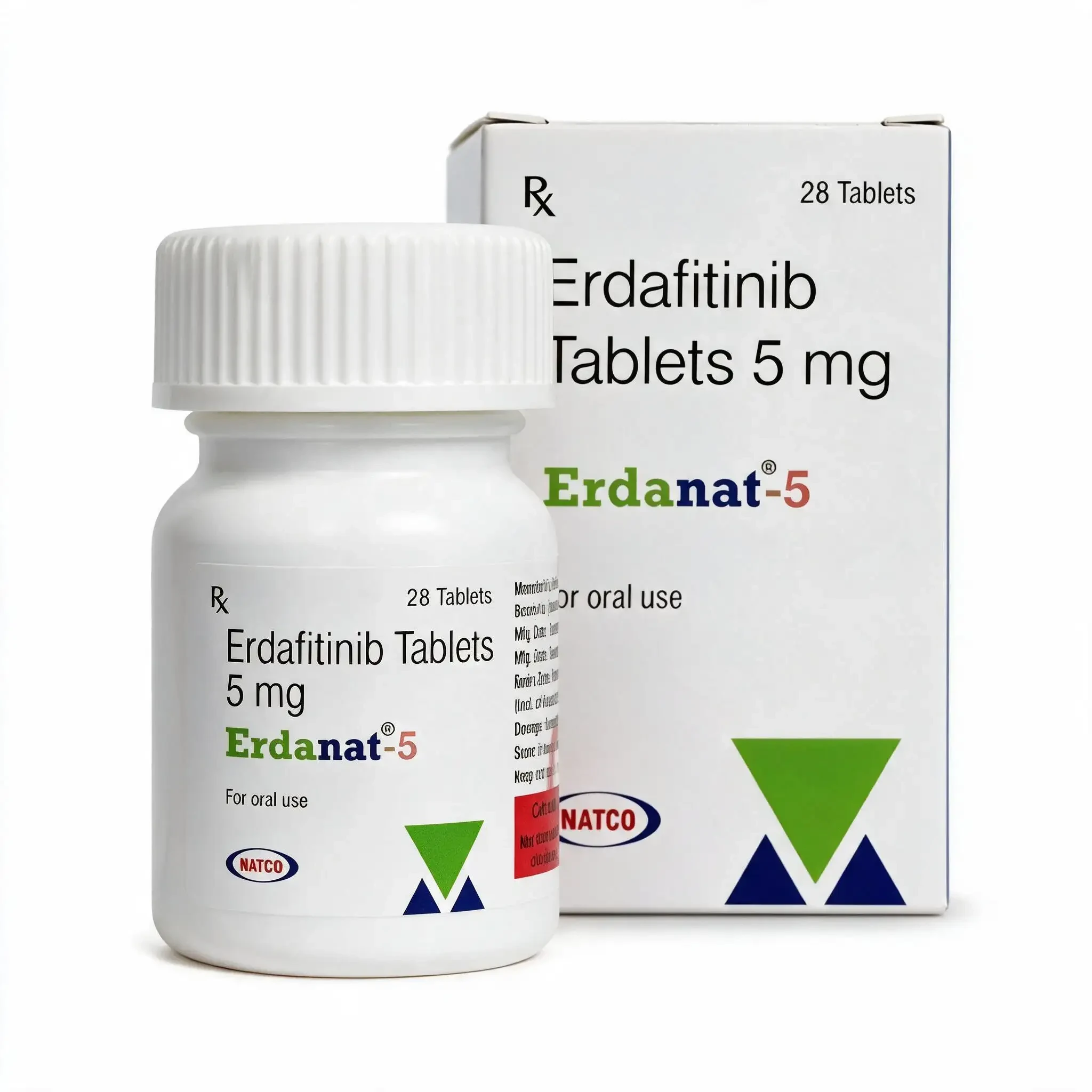Erdanat 5 — Erdafitinib 5 mg, 28 шт, Natco