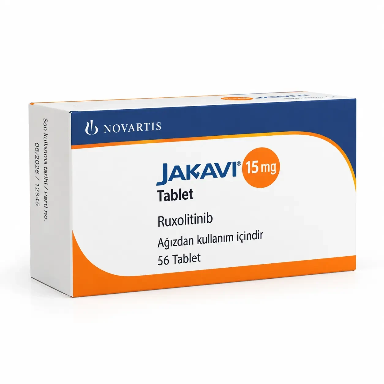 Джакави 15 (Jakavi 15) — Руксолитиниб 15 mg, 56 шт, Novartis