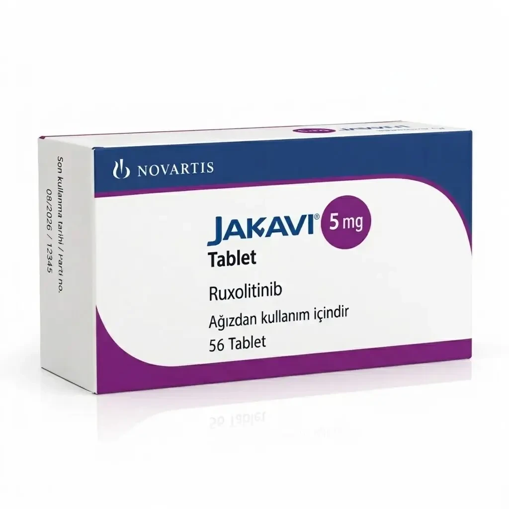 Джакави 5 (Jakavi 5) — Руксолитиниб 5 mg, 56 шт, Novartis