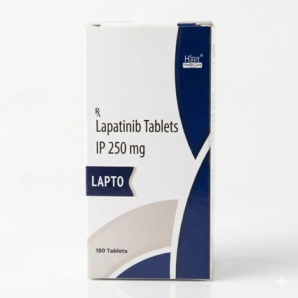 Lapto — Lapatinib 250 mg, 150 product-page.units_short, Heet Healthcare