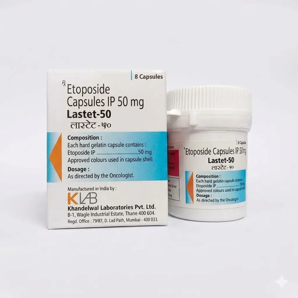 Lastet 50 — Etoposide 50 mg, 8 product-page.units_short, Khandelwal