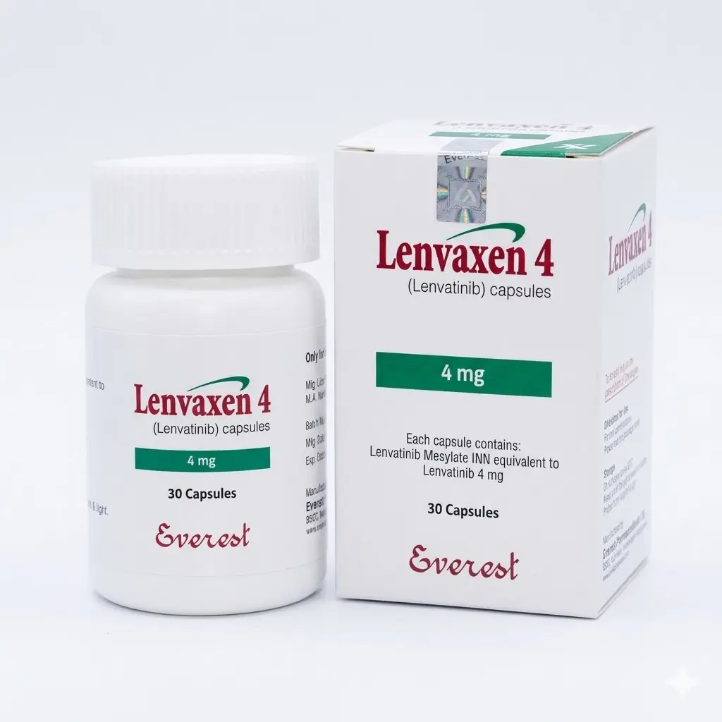 Lenvaxen 4 — Lenvatinib 4 mg, 30 product-page.units_short, Everest