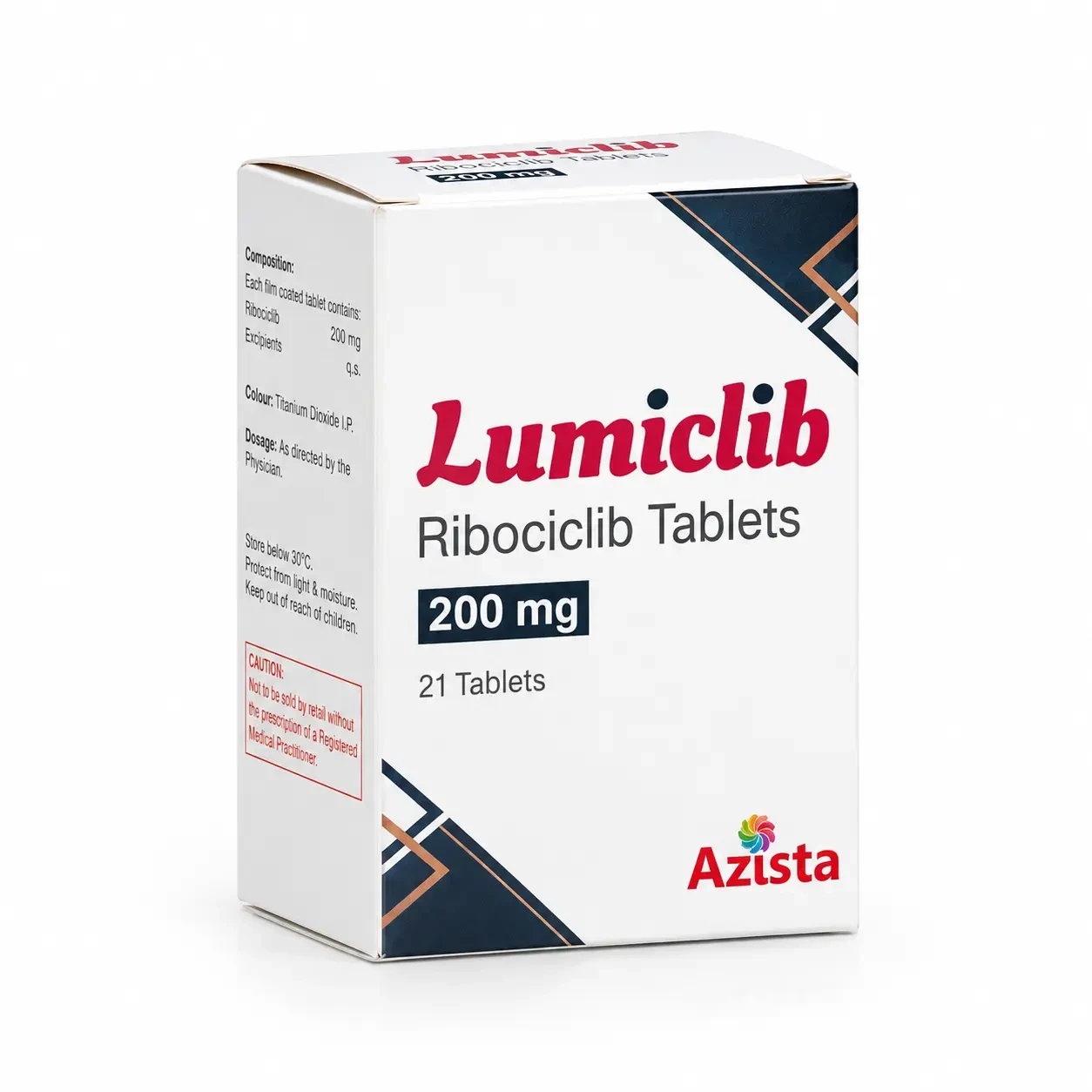 Люмиклиб (Lumiclib) — Рибоциклиб 200 mg, 21 шт, Azista Industries