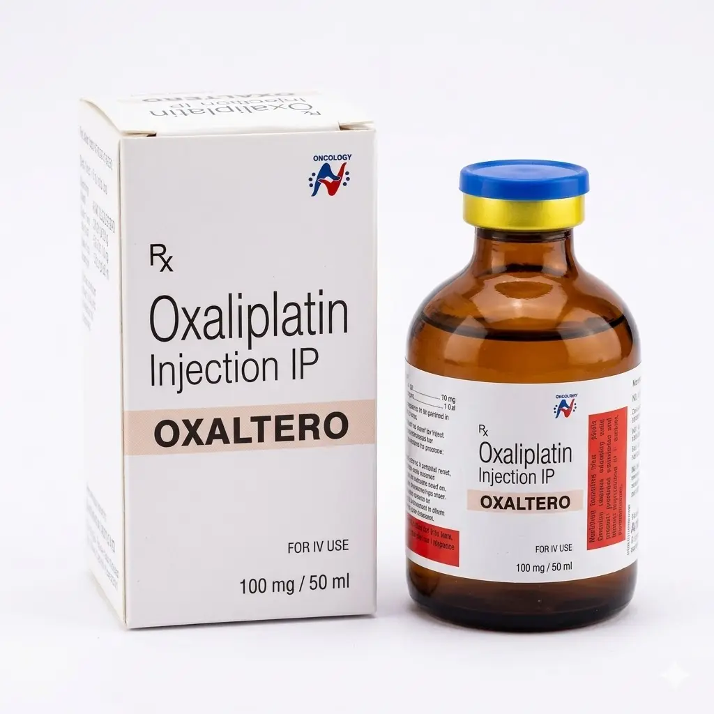 Oxaltero — Oxaliplatin 100 mg / 50 ml, 1 product-page.units_short, Hetero