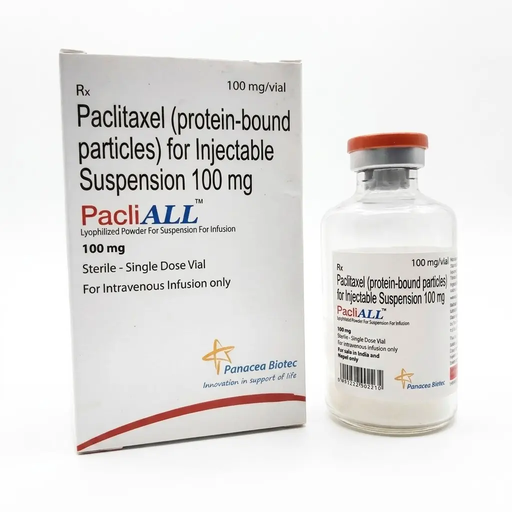 PacliALL — Nab-paclitaxel 100 mg, 1 шт, Panacea Biotec