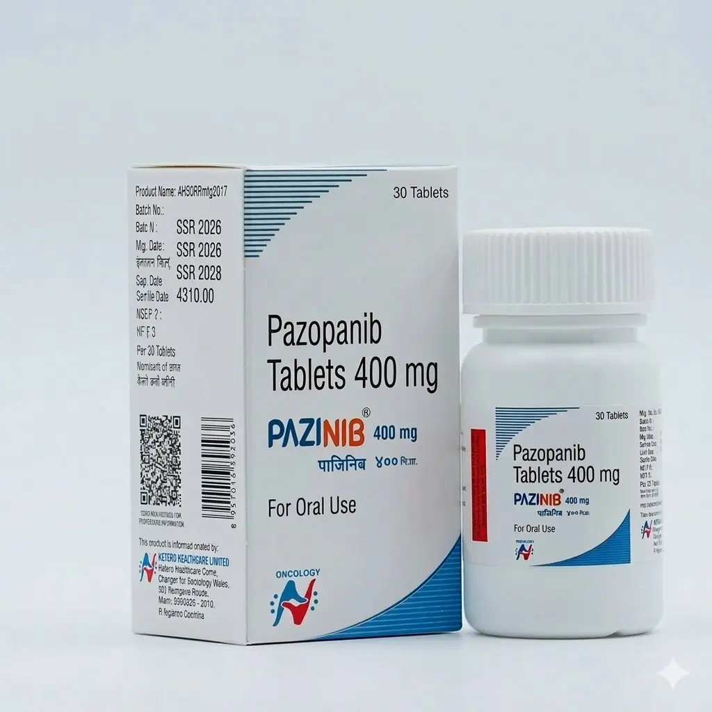 Pazinib — Pazopanib 400 mg, 30 product-page.units_short, Hetero