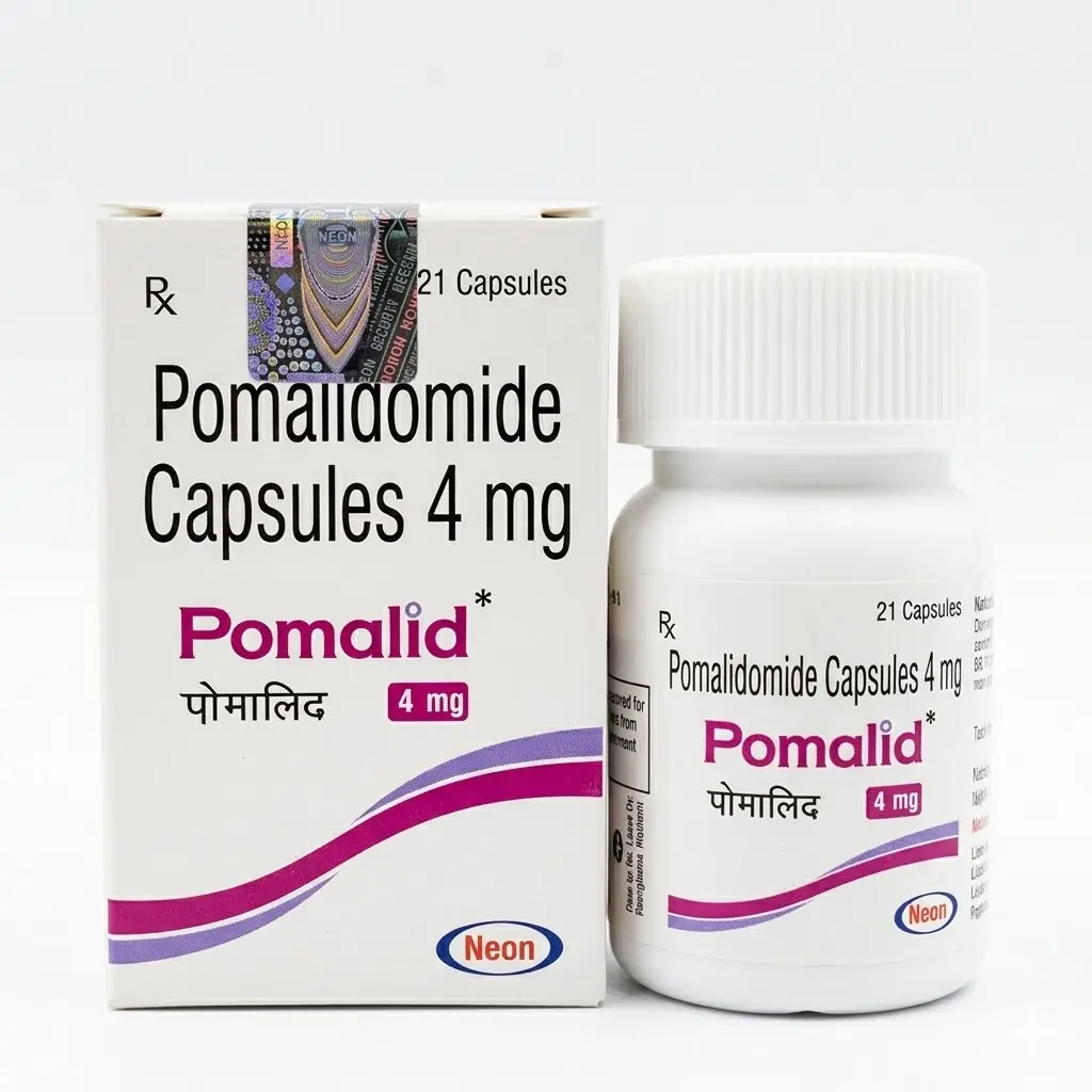 Pomalid — Pomalidomide 4 mg, 21 product-page.units_short, Natco