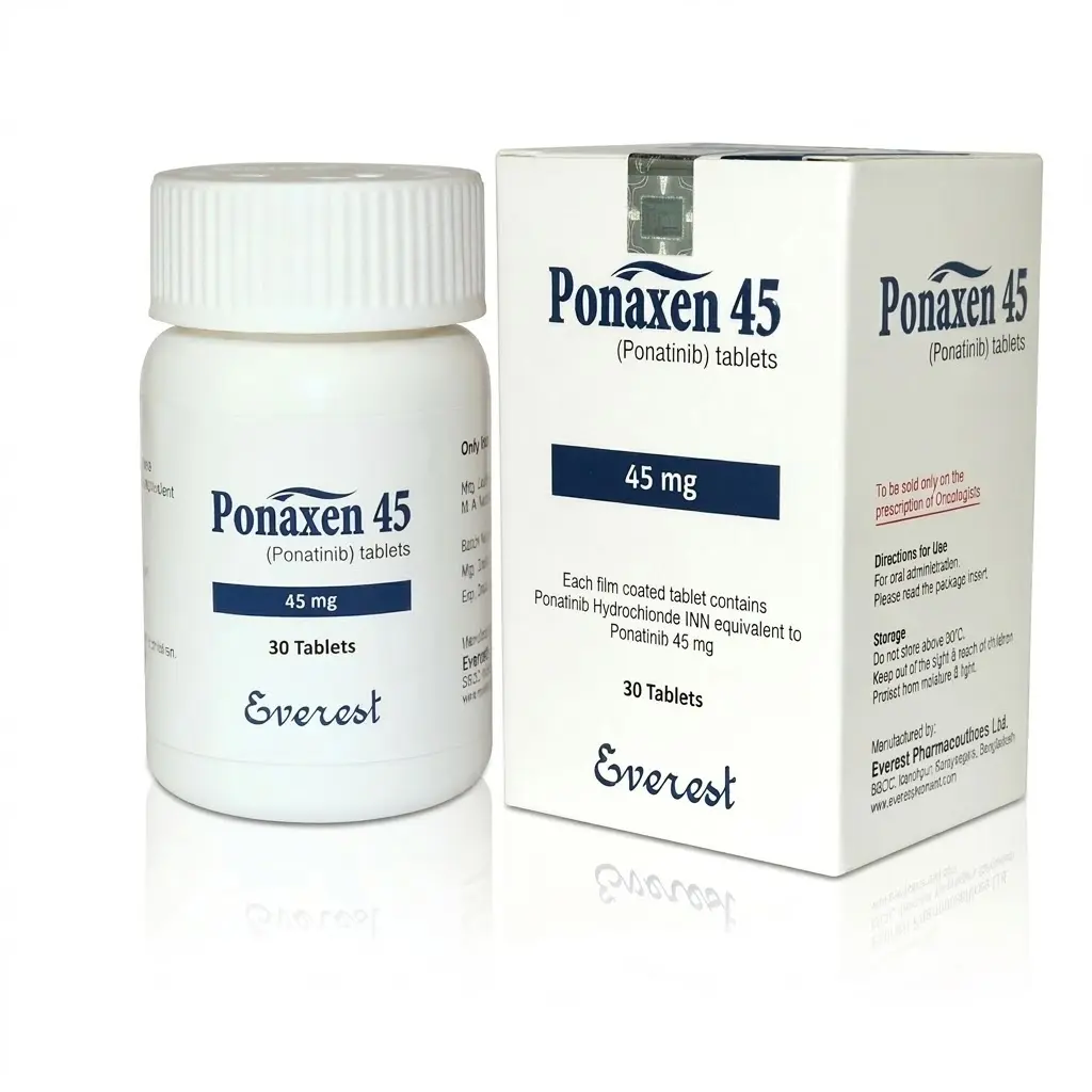 Ponaxen 45 — Ponatinib 45 mg, 30 product-page.units_short, Everest