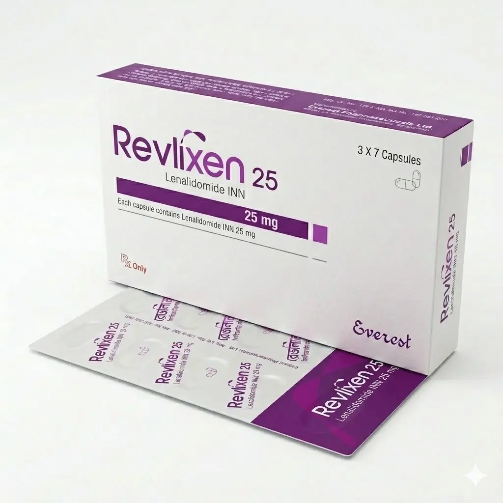 Revlixen 25 — Lenalidomide 25 mg, 21 product-page.units_short, Everest