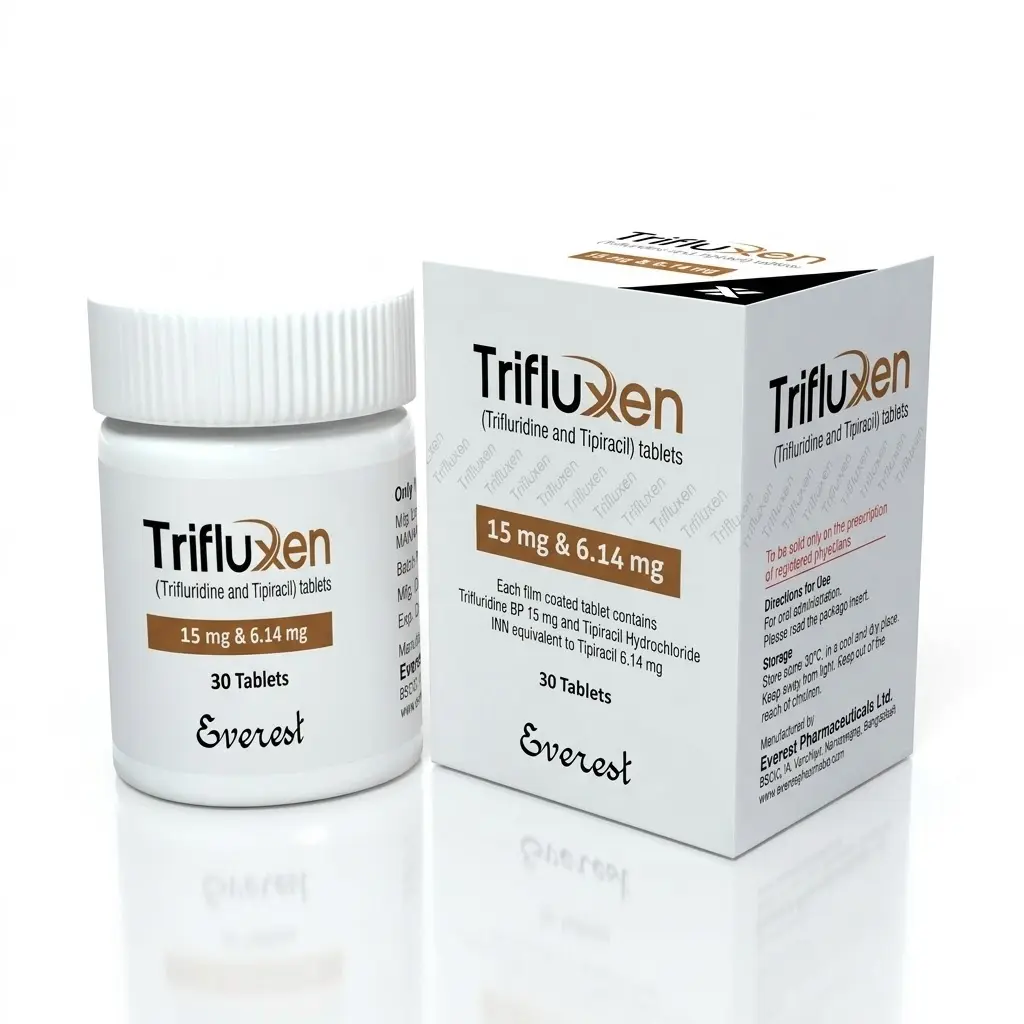 Trifluxen — Trifluridine 15 mg + 6.14 mg, 30 product-page.units_short, Everest