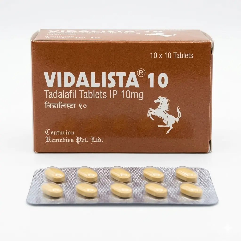 Vidalista 10 — Tadalafil 10 mg, 10 product-page.units_short, Centurion Laboratories